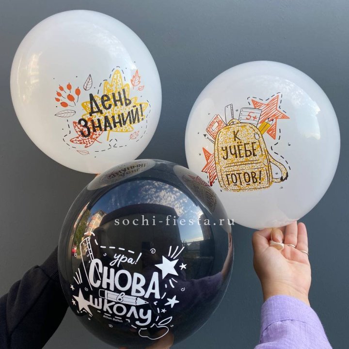 Воздушный шар к 1 сентября в Махачкале