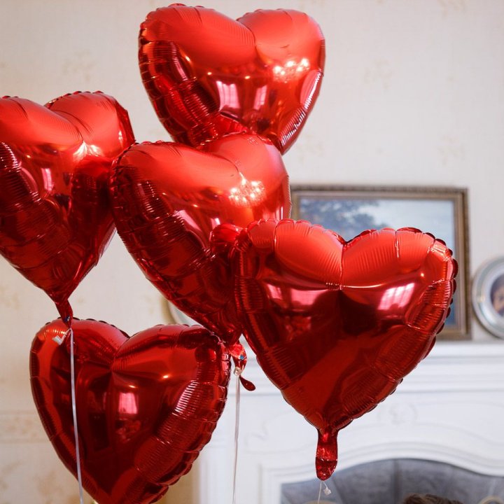 Фольгированный шар "Сердце" в Махачкале