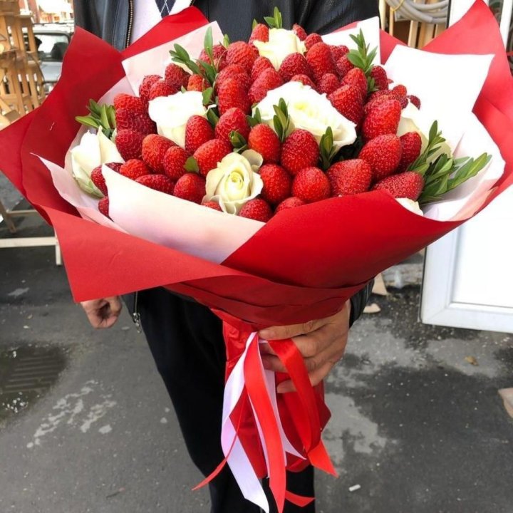 Клубника со сливками №1 в Махачкале