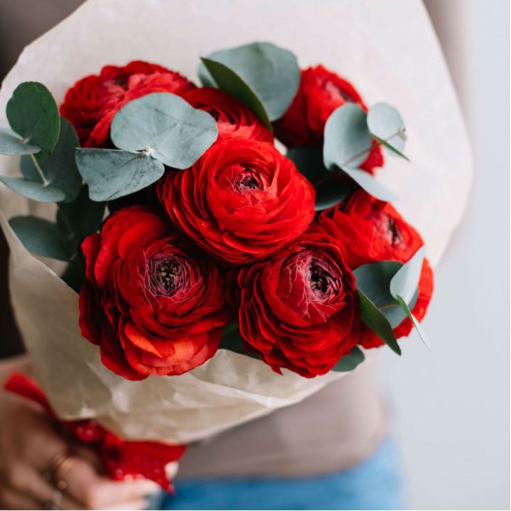 Букет ранункулюсов  в Махачкале