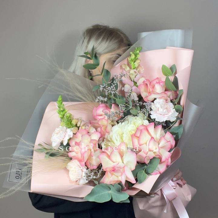  Букет  "Закат для неё" в Махачкале