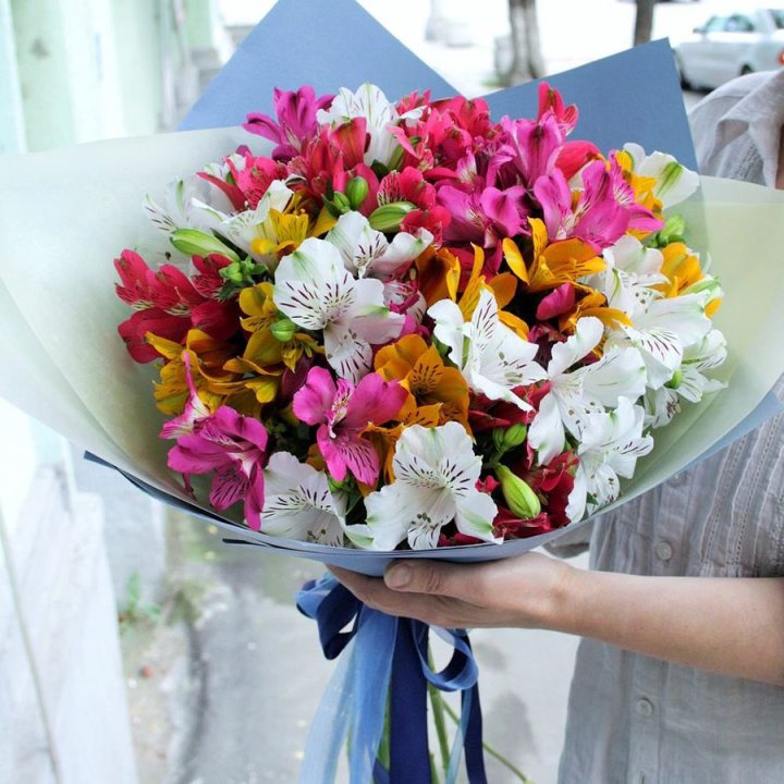 Микс альстромерий в Махачкале