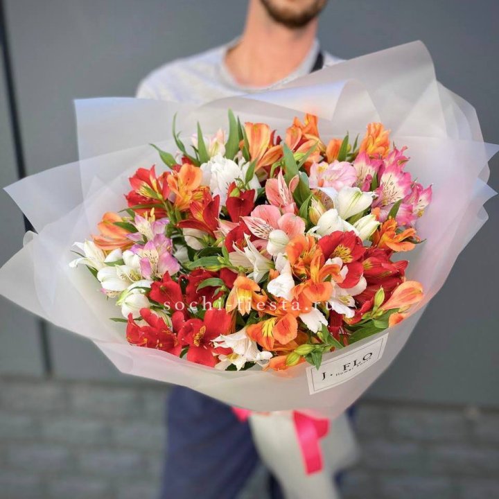 Микс альстромерий №5 в Махачкале