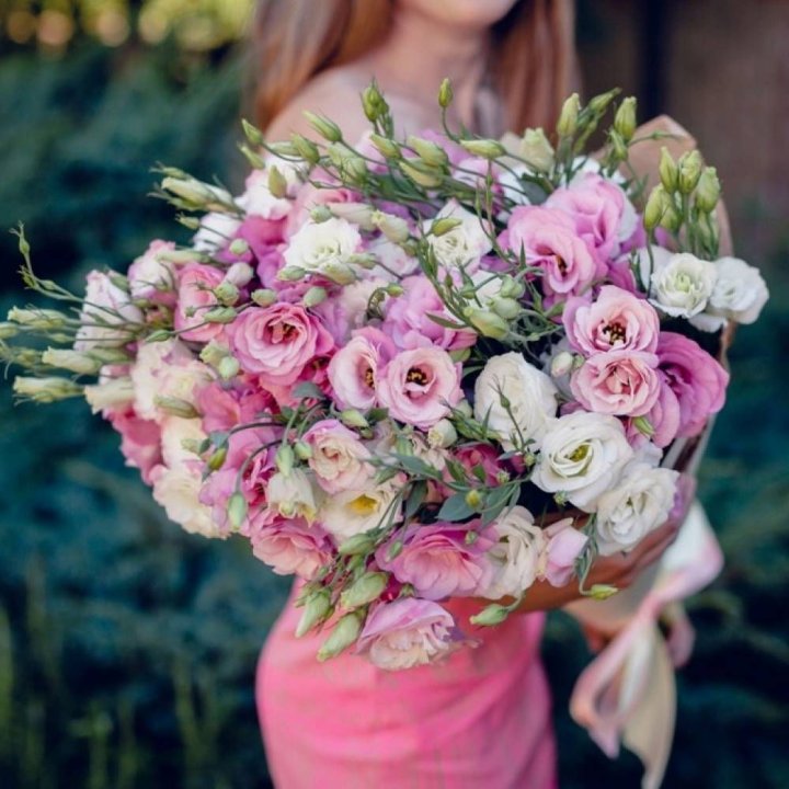 Букет эустом №1  в Махачкале