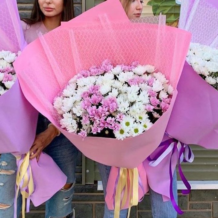 Букет хризантем №3 в Махачкале