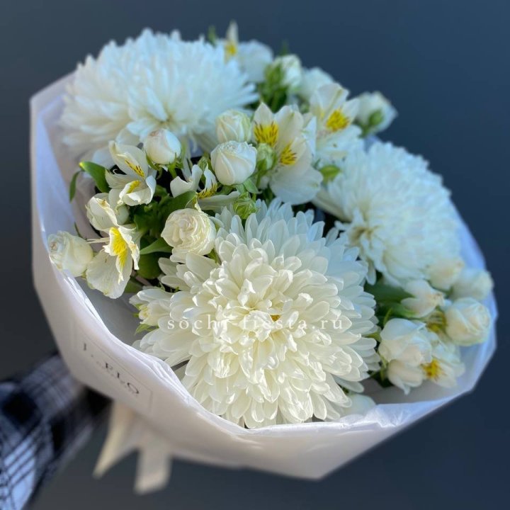 Букет из хризантем "Миранда" в Махачкале