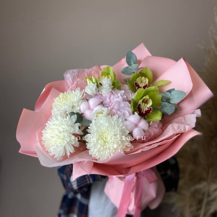  Букет с орхидеями "Вита" в Махачкале