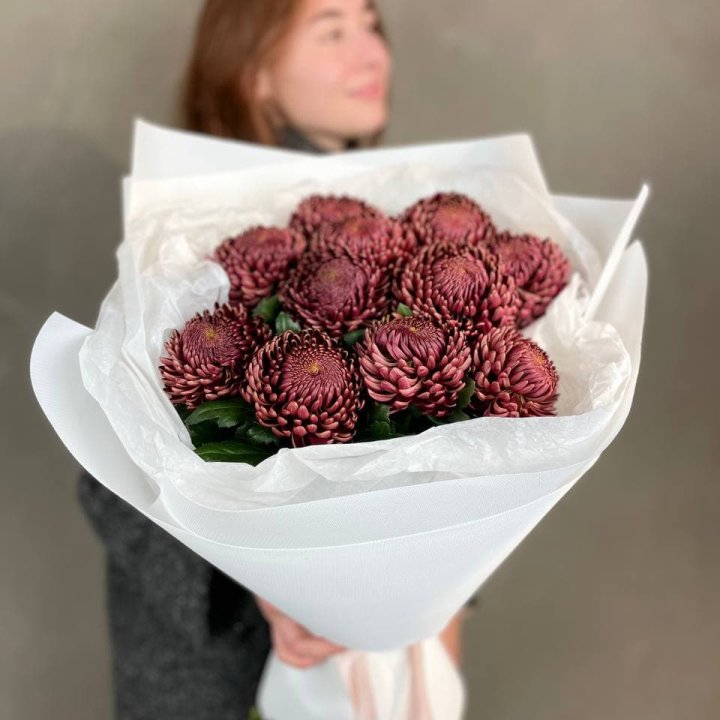 Букет хризантем "Касиопия" в Махачкале