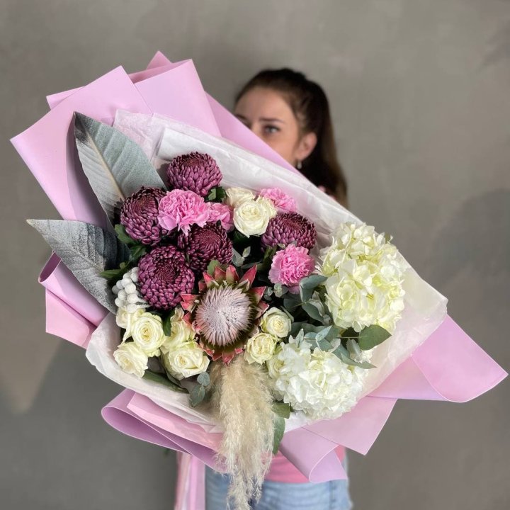 Дизайнерский букет №17 в Махачкале