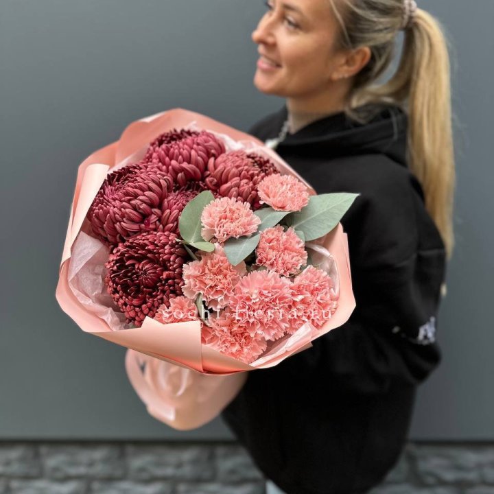 Дуо диантусы и бигуди в Махачкале