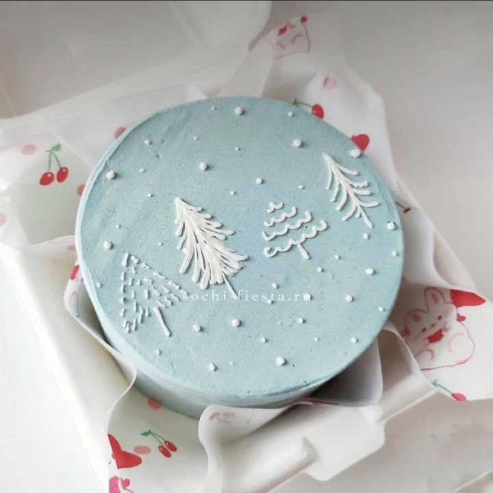 Бенто-торт "Елки" в Махачкале