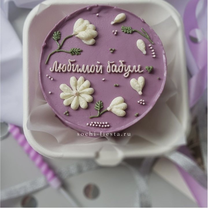 Бенто-торт "Любимой бабуле" в Махачкале