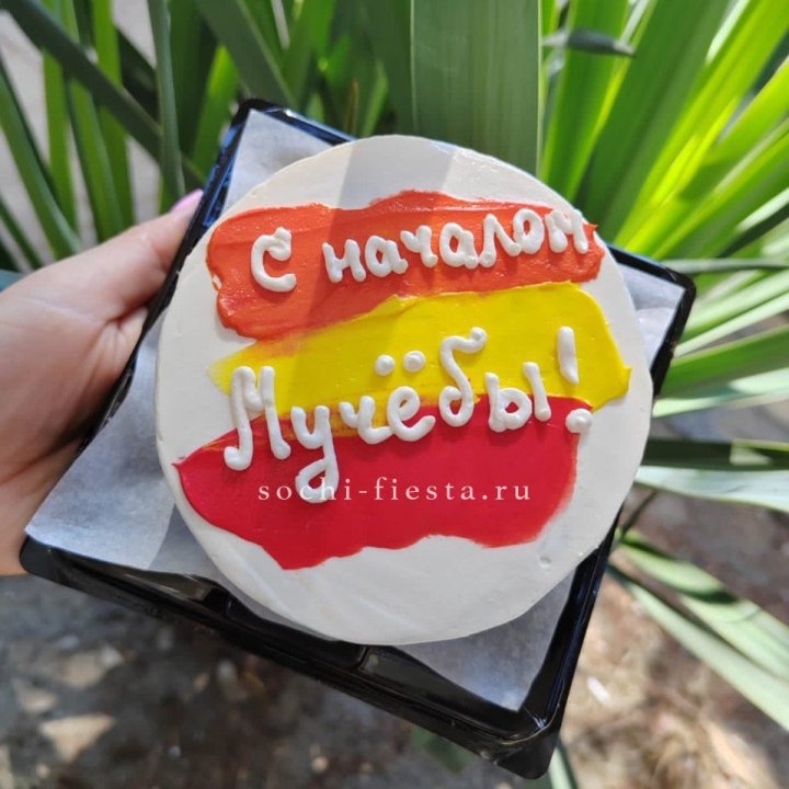 Бенто-торт "С началом учёбы"" в Махачкале