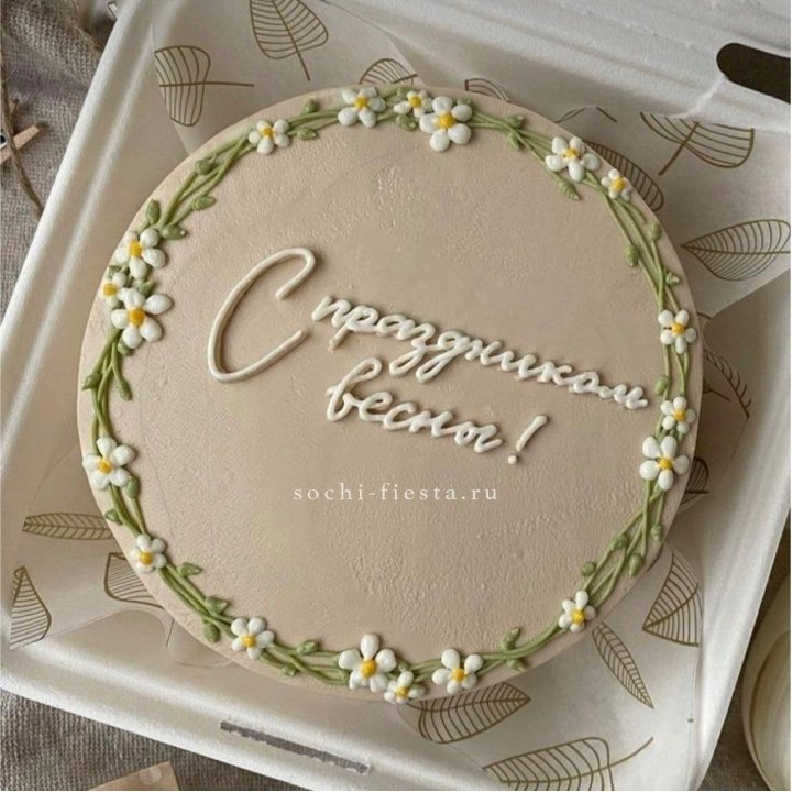 Бенто-торт "C праздником весны!"  в Махачкале