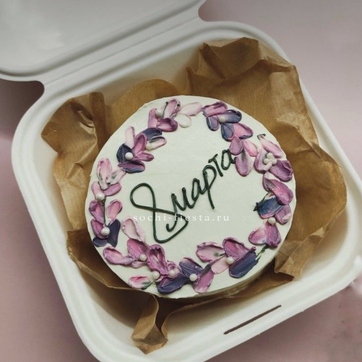 Бенто-торт "8 марта цветы"  в Махачкале