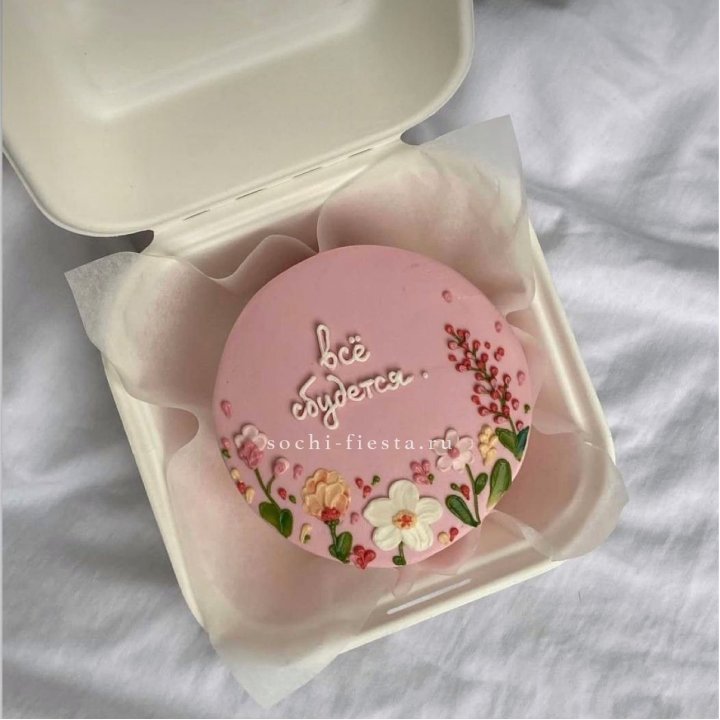 Бенто-торт "Все сбудется"  в Махачкале