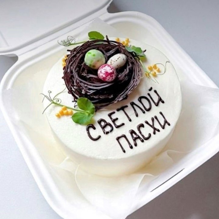 Бенто-торт "Светлой Пасхи" 1 в Махачкале