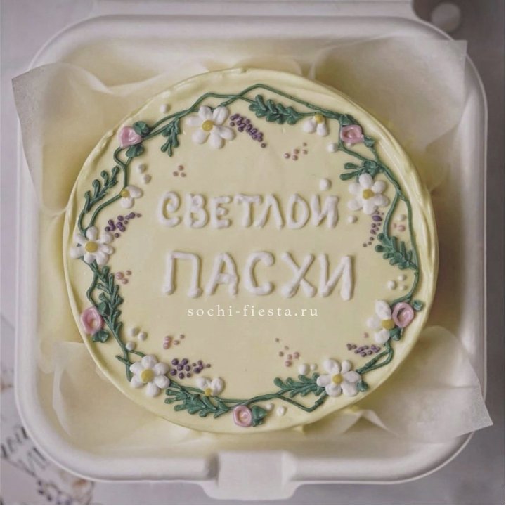 Бенто-торт "Светлой Пасхи" 2 в Махачкале