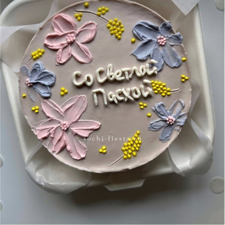 Бенто-торт "Светлой Пасхи" 3 в Махачкале