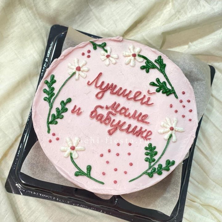 Бенто-торт "Лучшей маме и бабушке"  в Махачкале