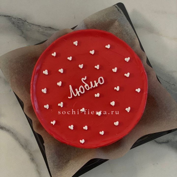Бенто-торт "Люблю" в Махачкале