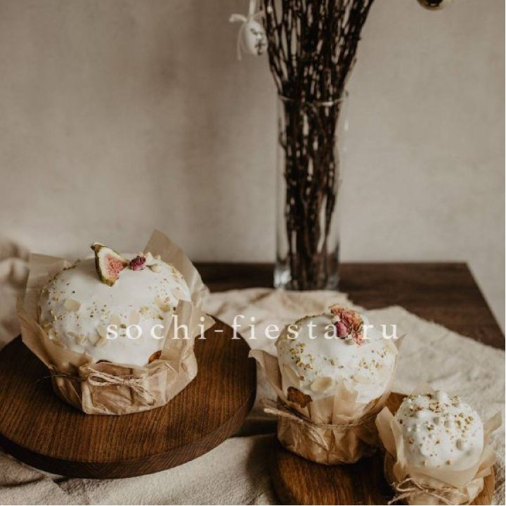 Кулич мини с изюмом в Махачкале