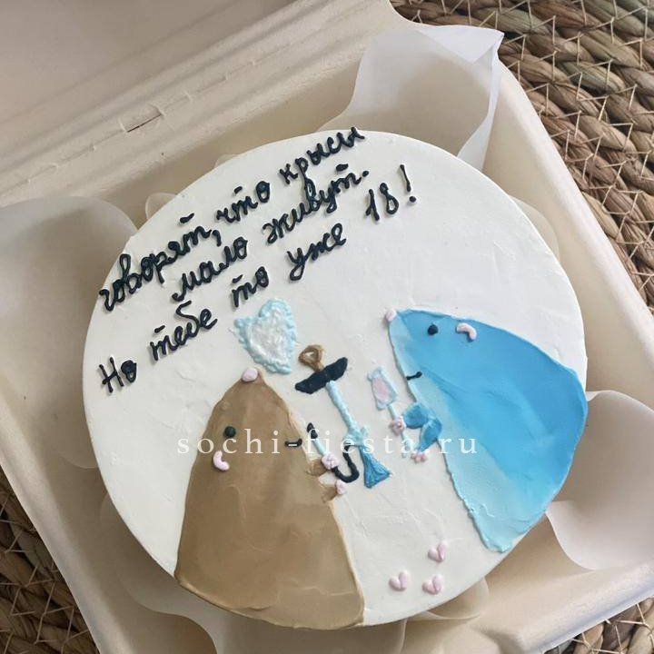 Бенто-торт "Крысы"  в Махачкале