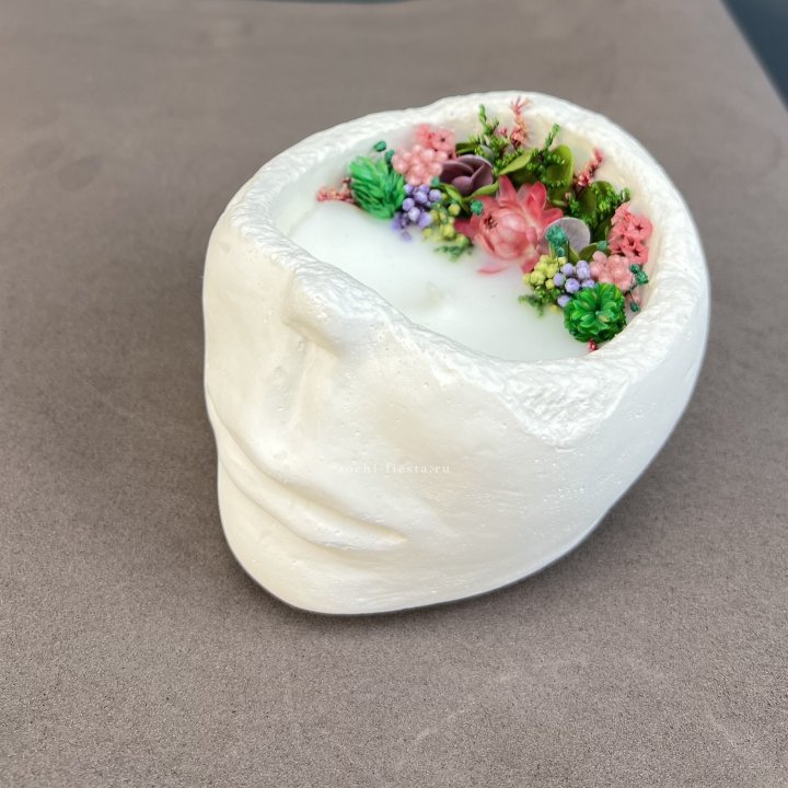 Свеча ароматическая в гипсе  в Махачкале