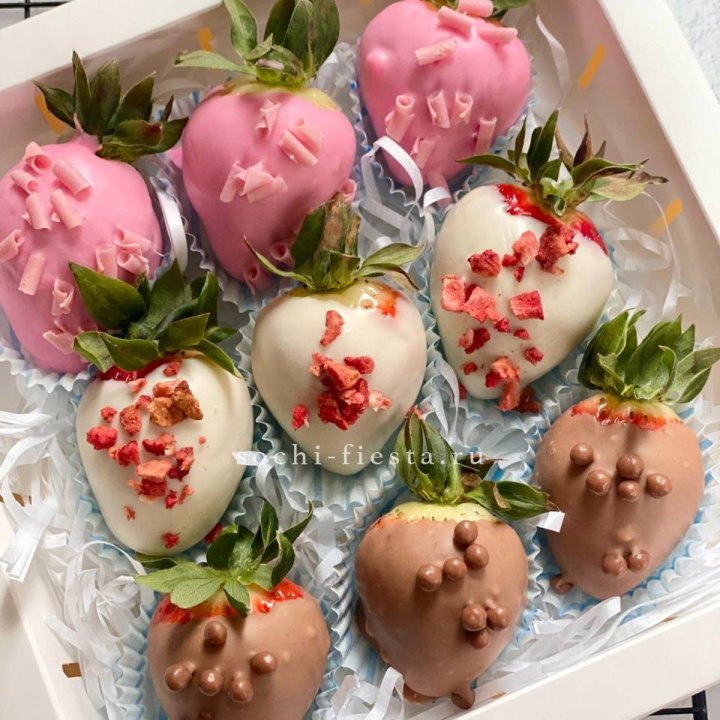 Клубника в шоколаде 9 ягод в Махачкале