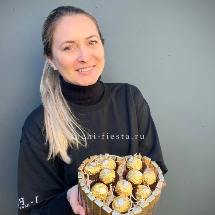 Шоколадный набор Сердце в Махачкале