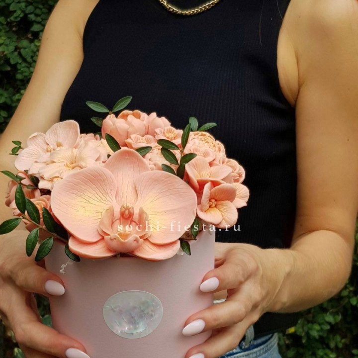 Шоколадный букет Орхидей в Махачкале