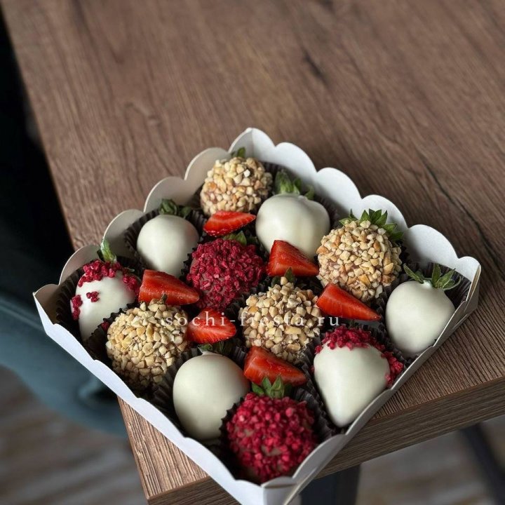 Клубника в шоколаде 12 ягод №2 в Махачкале