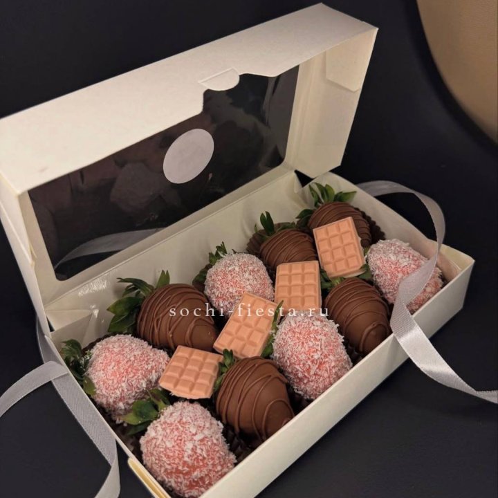 Клубника в шоколаде 10 ягод №2 в Махачкале