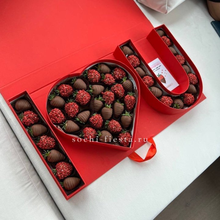 Клубника в шоколаде "Я люблю тебя" в Махачкале