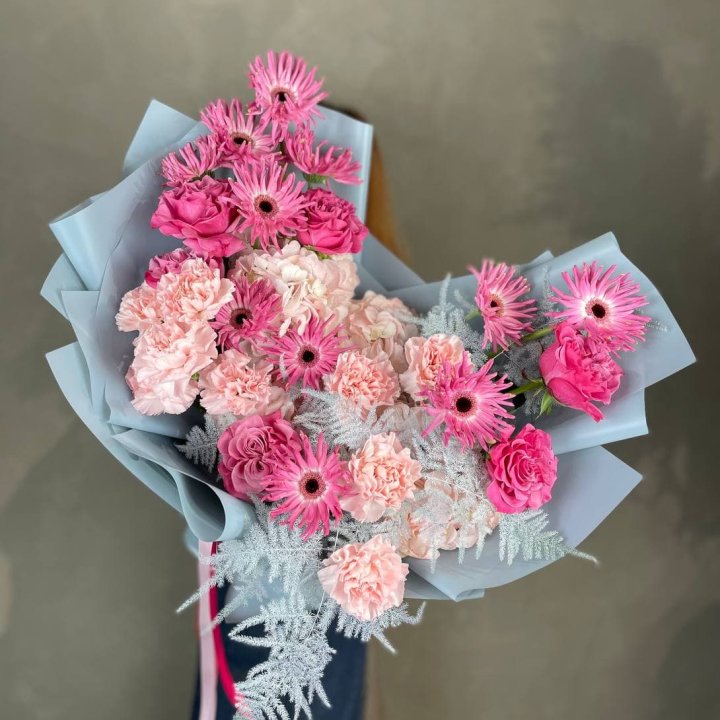 Дизайнерский букет "Свит хаер" в Махачкале