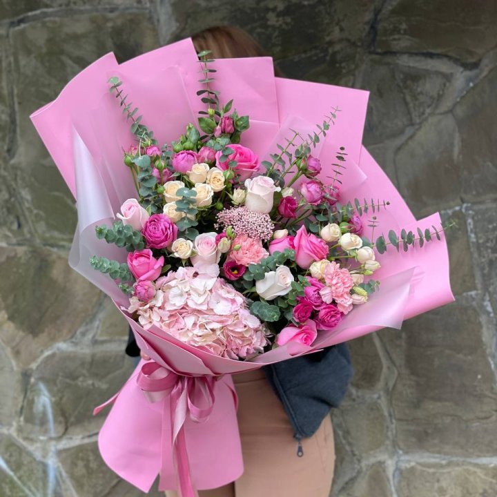 Дизайнерский букет "Паулина" в Махачкале