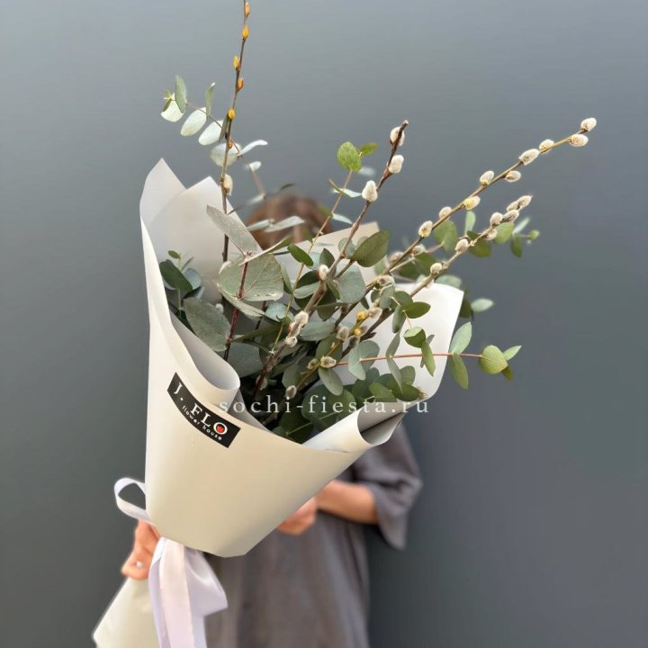 Букет Вербы и Эвкалипта в Махачкале