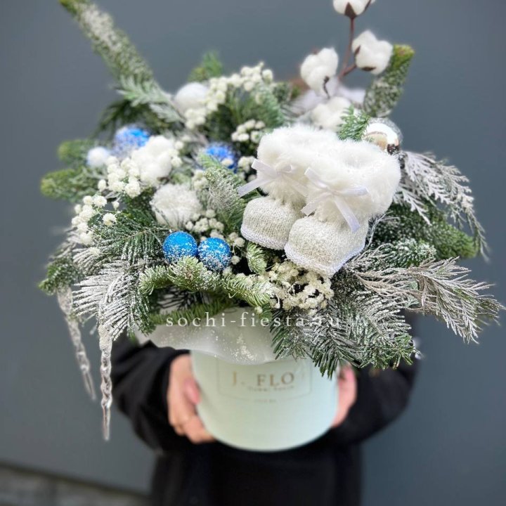 Новогодний бокс "Ботс блю" в Махачкале