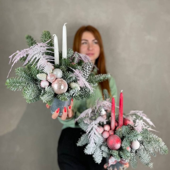 Новогодняя композиция "Кандилай" в Махачкале