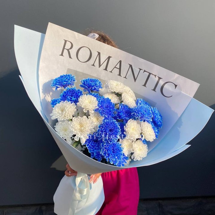 Букет кустовых хризантем  в Махачкале