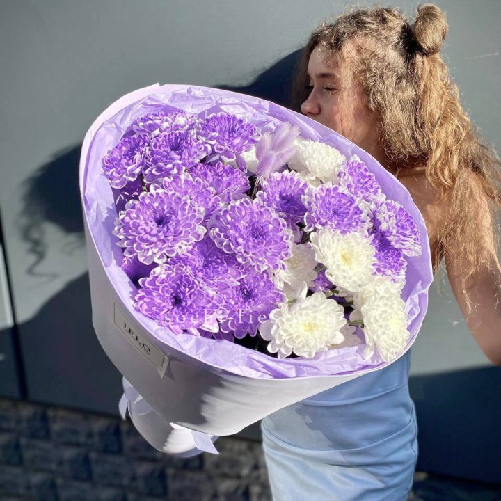  Букет хризантем "Сирена" в Махачкале