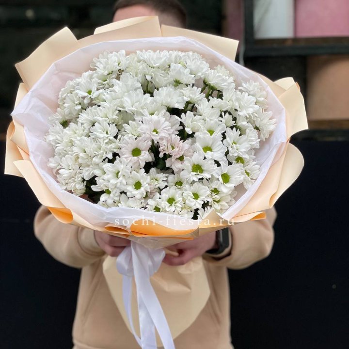  Букет хризантем в Махачкале