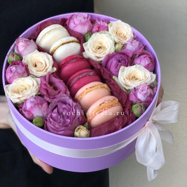 Цветочный бокс "Лаванди" в Махачкале