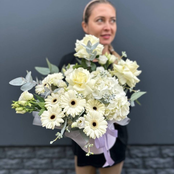 Цветочный бокс "Лавандовый сон" в Махачкале