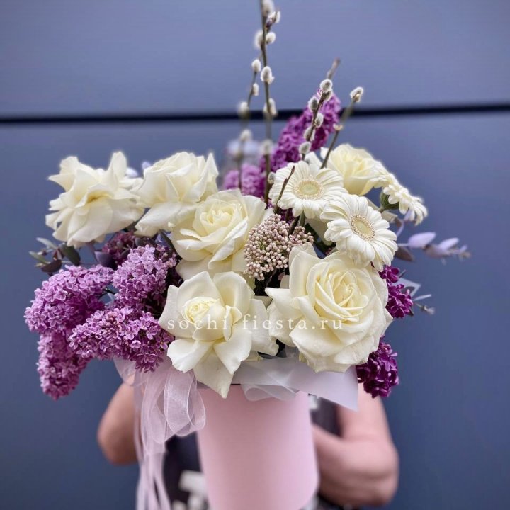 Цветочный бокс "Светлое Воскресенье" в Махачкале