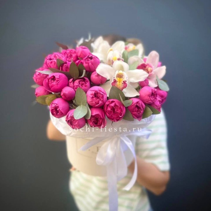 Бокс дуо мисти и орхидеи в Махачкале