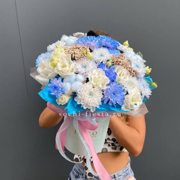 Коробка цветов  " Облако" в Махачкале