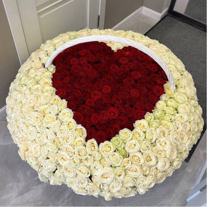 501 роза сердце в Махачкале