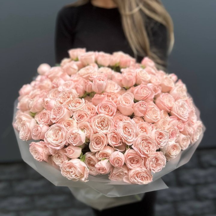 51 кустовая роза Бомбастик в Махачкале