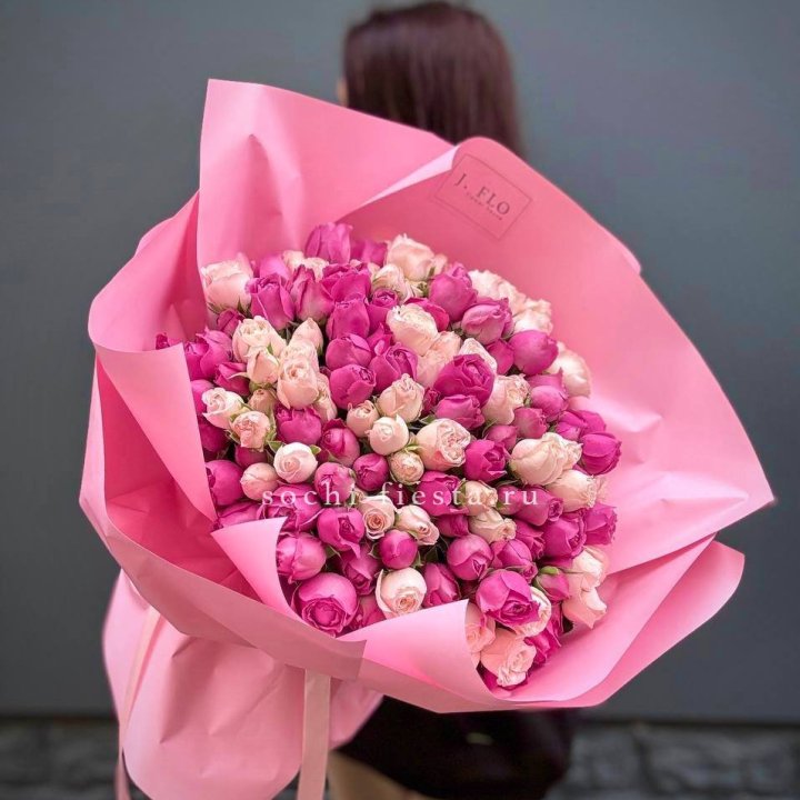 51 кустовая роза  в Махачкале